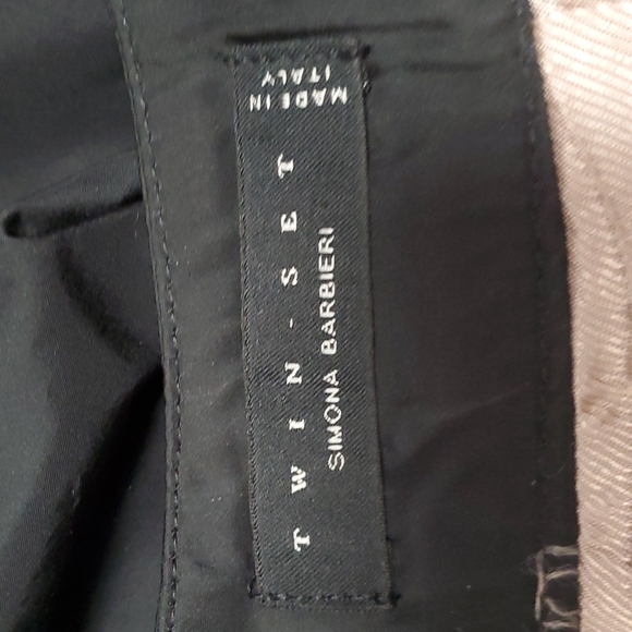 Twin Set Simona Barbieri black mini skirt size S - Picture 7 of 9